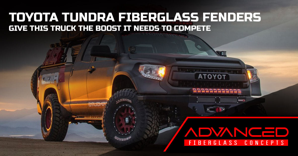 Toyota Tundra Fiberglass Fenders Give This Truck The Boost It Needs To Compete