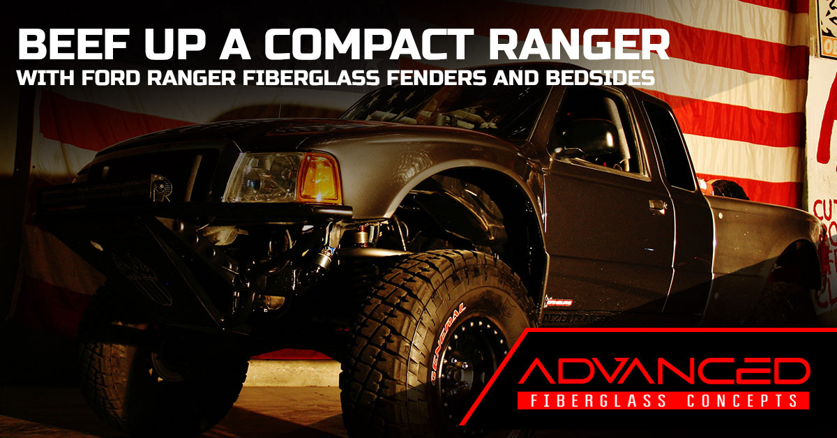 Beef Up A Compact Ranger With Ford Ranger Fiberglass Fenders And Bedsides