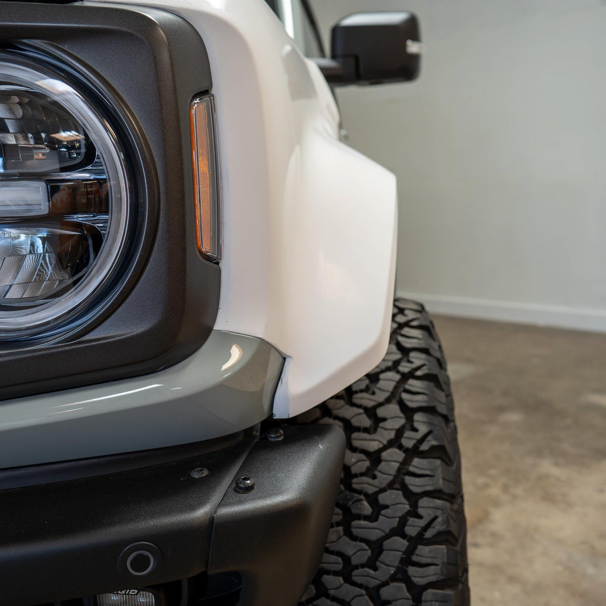 Silver Raptor Fenders Advanced Fiberglass Fenders Bronco at John Mclain blog